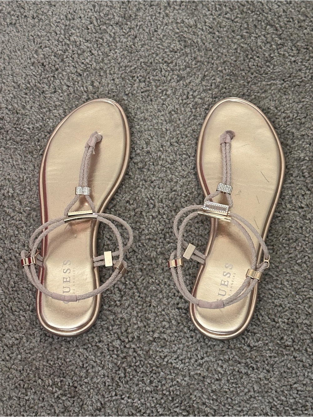 Casens Stretch Cord Backstrap Sandals